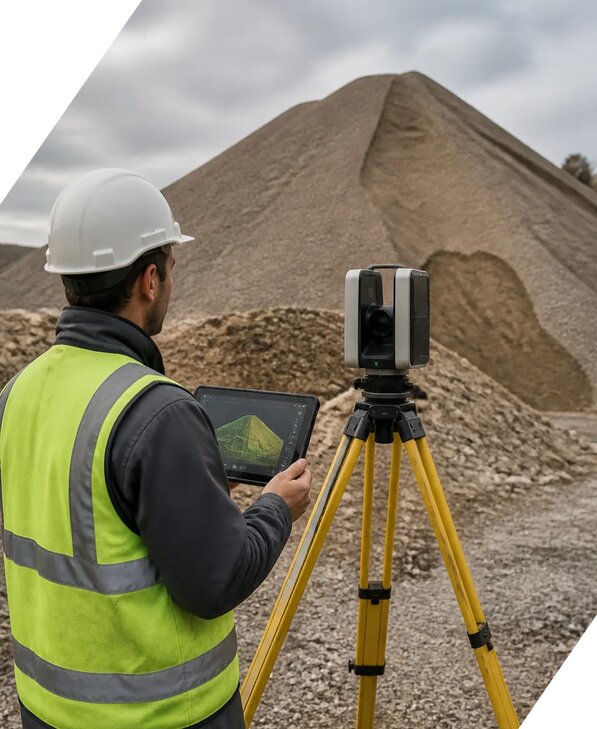 Лазерное 3D сканирование насыпей в Югорске от 15317 р. | ЭкспертизаРоссия